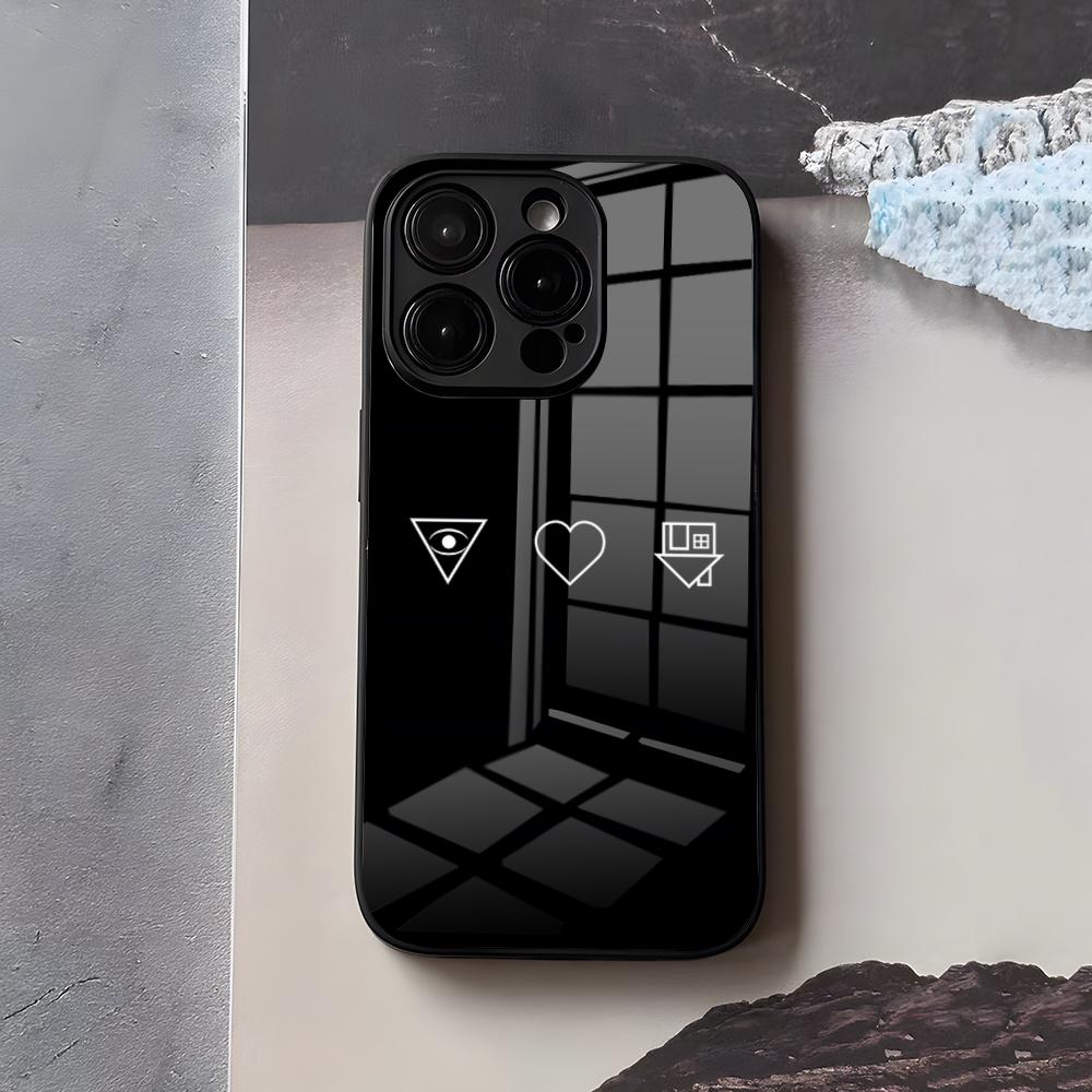 N-Neighbourhood Band Phone Case For IPhone 17 Air 16 E Pro Max 15 14 13 Mini 12 Pro 11 Max Plus Black Glass Cover