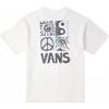 New Vans T Shirts Unisex White VN000GTPWHT