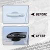 Exterior Door Handle Cover+Door Bowl Cover Trim For Toyota RAV4 2020-2025 Car Exterior Accessories Black
