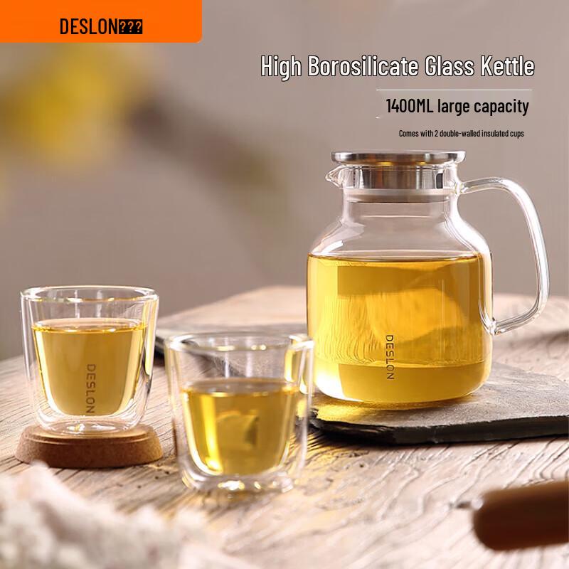 DESLON Qingyun Glass Cold Water Kettle Set