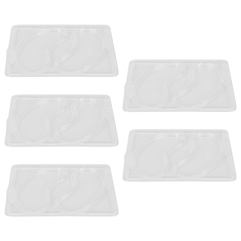 5Pcs Reusable Eye Mask Mold Multifunctional Mask Patch Mold Portable Eye Patch Tray