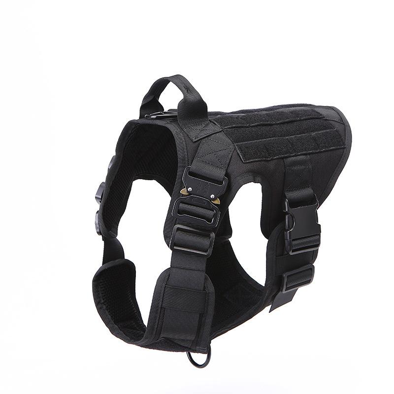 Tactical Training Dog Clothes Chest Strap Dog Vest Nylon Armor Large Medium Dog Training Traction Vest