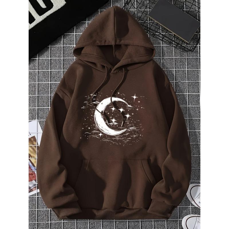 European and American Fashion Casual Sports Hooded Printed Sweatshirt