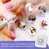120W Powerful Nail Dust Collector Brushless Nail Dust Extractor Nail Art Manicure Fan Vacuum Cleaner 3 Gear Speed Adjustable
