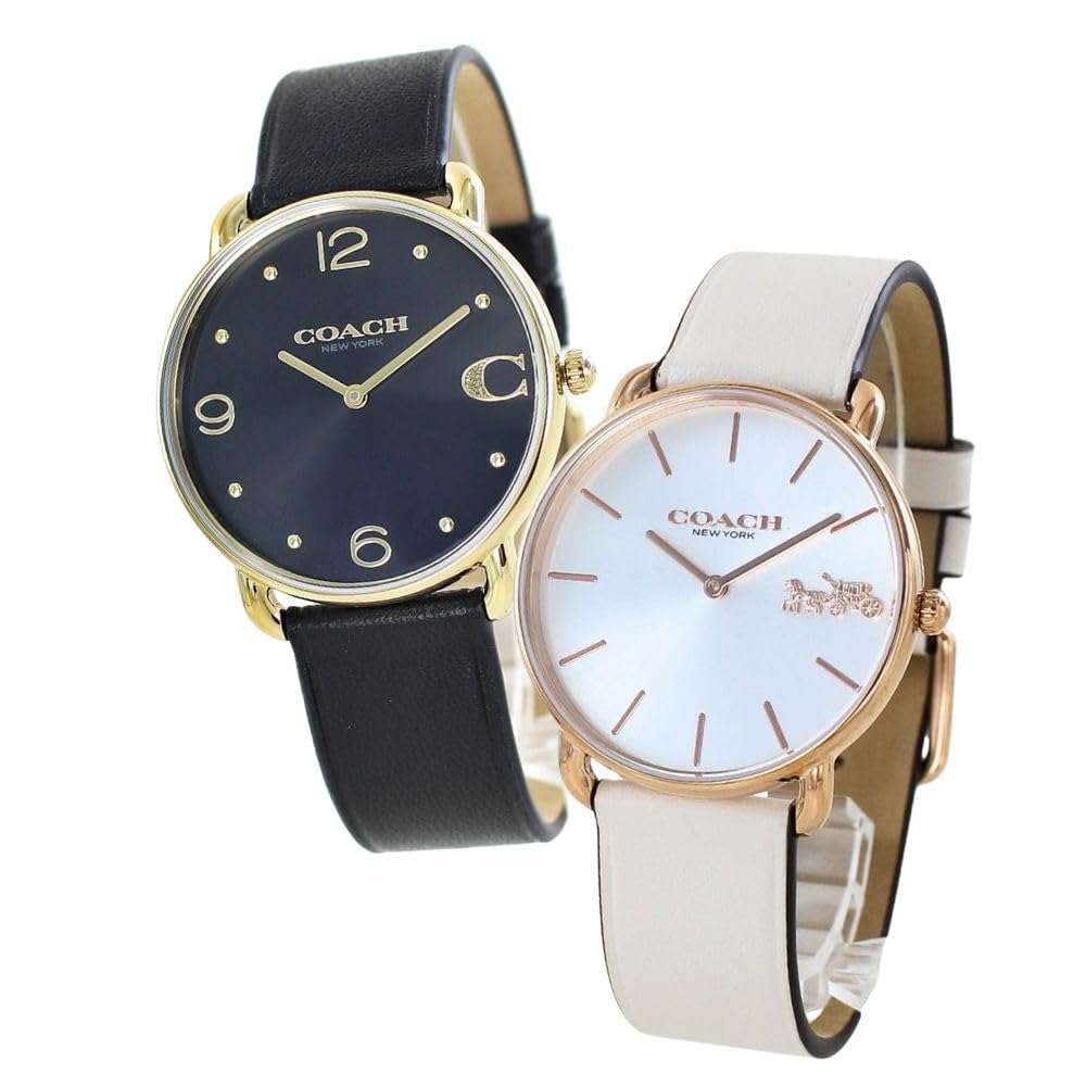 

Коробка для зберігання парних годинників. Парні годинники Elliott того ж розміру. Тонкий шкіряний ремінець унісекс. Чорний колір слонової кістки 1450424514504380 [Coach] Чоловічі Жіночі [Елемент]