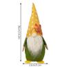4pcs Thanksgiving Tabletop Gnomes Figurines Thanksgiving Celebration Gnomes Display Pieces for Office or Dorm Decoration