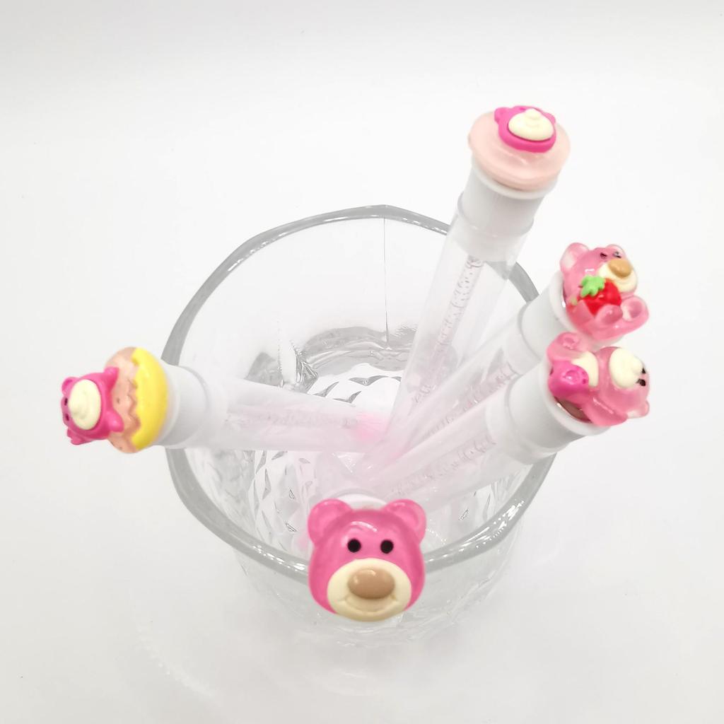 Rotating Cartoon Crystal Eyelash Brush: Portable Makeup Tool