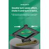 BAOLIAN Car Scissor Jack 3T Auto Emergency Lift Stand Labor-Saving Repair & Tire Replacement Tool and Wrench for SUV Vehicles