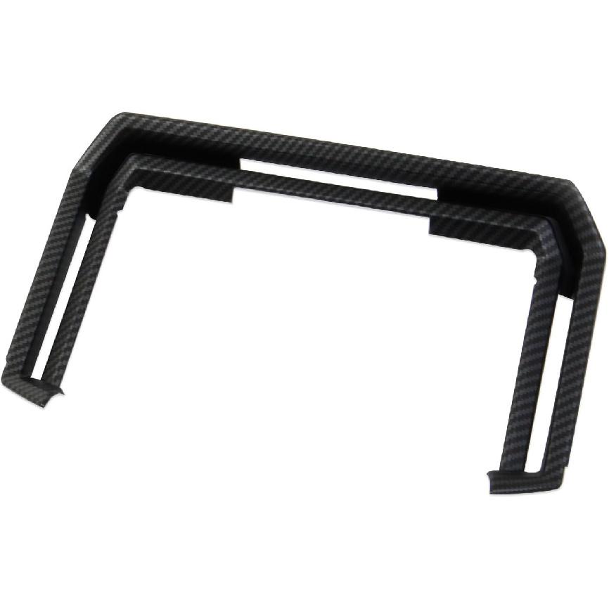 Carbon Fiber Style Rear Row AC Vent Air Outlet Cover Trim Accessories for Tesla Cybertruck (Matte Surface)