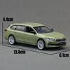 Escala 1/35 Skoda Superb Combi Sedan Modelo de Carro de Brinquedo MSZ Miniatura de Metal Fundido Puxar para Trás Som e Luz Coleção Presente para Crianças Menino