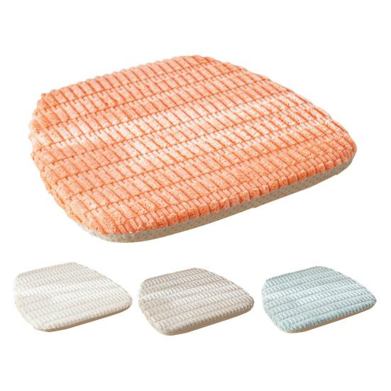 Winter Seat Cushion Stuffed Anti-slip Bottom Quick Rebound Pressure Relief Seat Pad