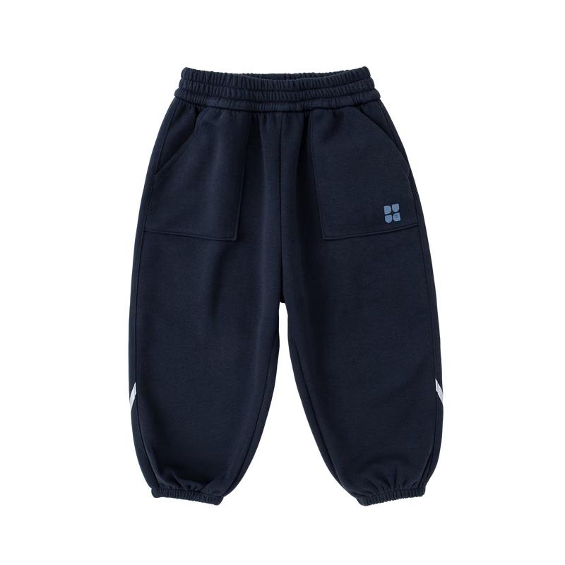 Dudu Family Kids' Autumn/Winter Fleece-Lined Long Casual Pants