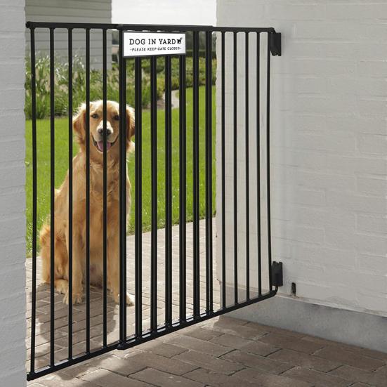 Hund i trädgården skylt Husdjursfamilj trädgårdsskylt Väggdekor Trä Håll grinden stängd skylt för trädgård gård Hundägare inflyttningspresent