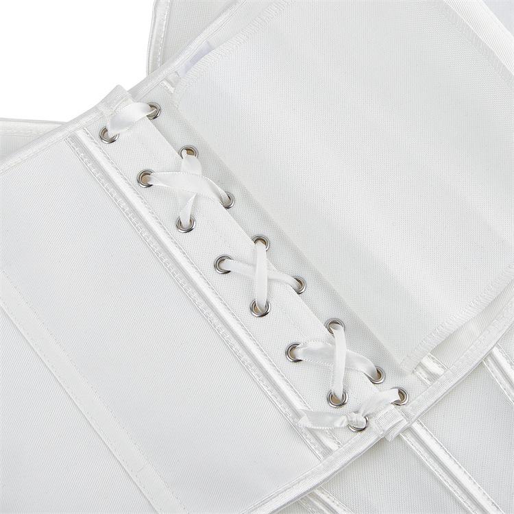 Schwarz Matt Trägerlos Sexy Hofstil Damen Top