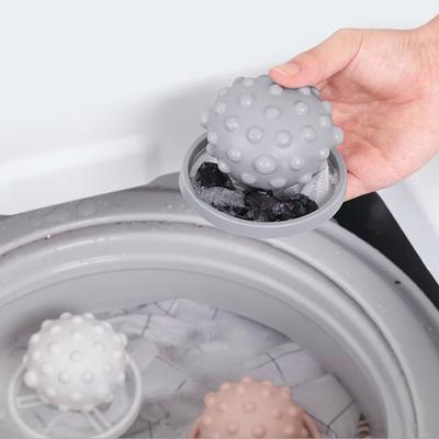 Bola de lavanderia anti-enrolamento flutuante coletor de pelos máquina de lavar removedor de pelos