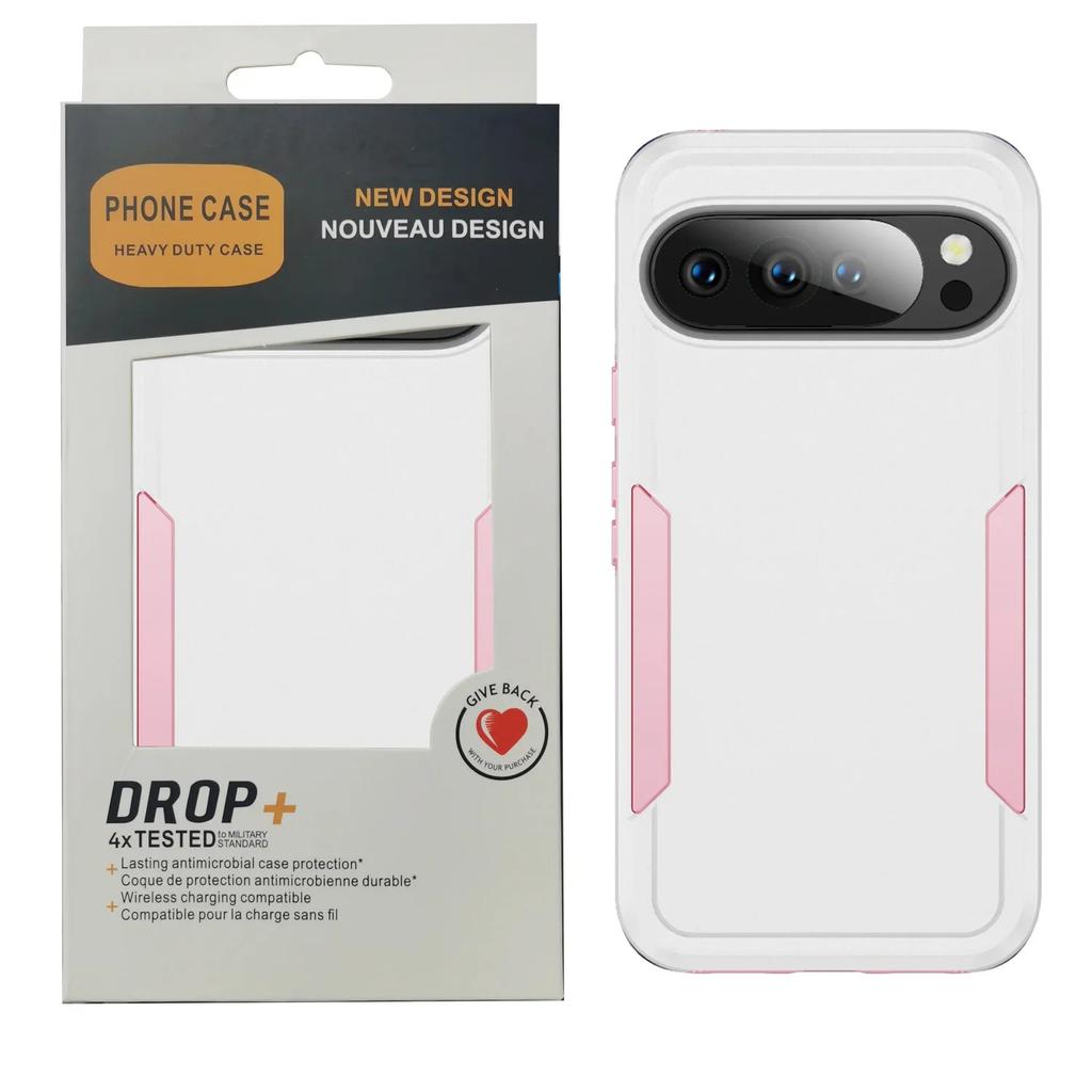 Heavy Duty Military Hybrid Dual Splicing Color Layer Case for IPhone 17 Air 16E 15 14 13 12 11 Pro Max Plus Rugged Armor Shockproof Hard Protect Cover