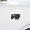 3D Metal V6 V8 Car Logo Stickers Universal Exterior Stickers Scratch Protection Sticker for Rear Tailgate Car Acceesories