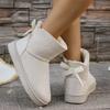 Fashion 2025 Winter New Fashionable Women's Warm Snow Boots Round Head Thickened Winter Warm Boots Women's Casual Snow Boots
