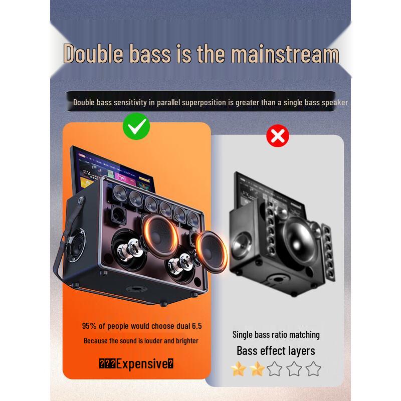 SANSUI E81 Home KTV Audio System CN Plug (adapter Included)