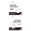 Tsuchiya Yac Drink Holder Set for Crown SY-CR1 SY-CR2 - Black