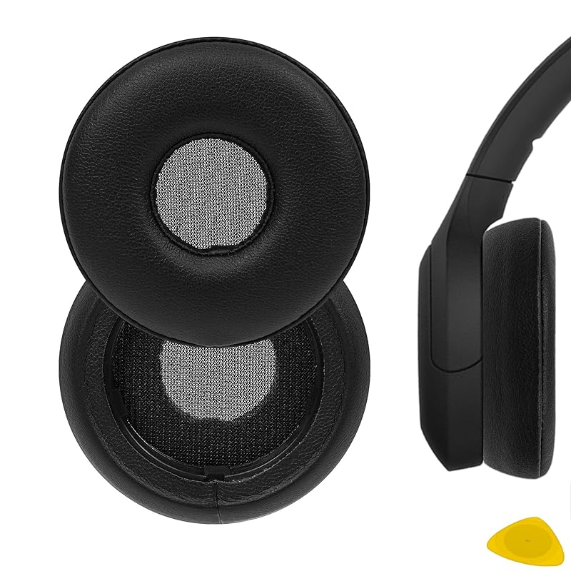 

Geekria ear pads QuickFit compatibility pad sony Sony WH-H810 Wireless Compatible with headphones ear/ear cup protein leather (black)