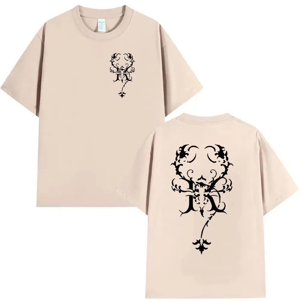 Kenia Os K De Karma Tour 2026 Logo Print T-Shirt Men Women Fashion Oversized Cotton T Shirt Vintage Hip Hop Clothing Tshirt