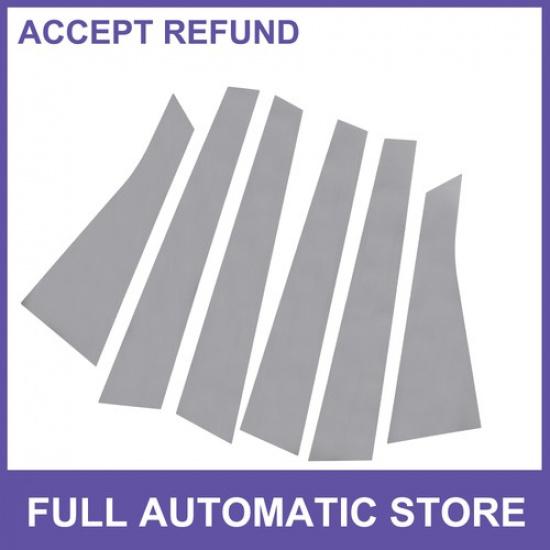 

6pcs Car Pillar Window Trim Cover for Chevrolet Impala 06-13 Chrome