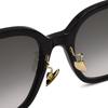 Saint Sonnenbrille für Damen SL 002 Schwarz Grau [Yves Laurent] [Saint Laurent] M105/F