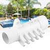 1.5in 10mm 10 Port PVC Pool Plumbing Manifold Hot Spring Bathtub Swimming Pool Spa Accessories