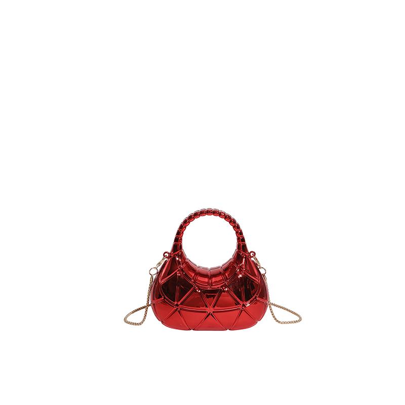 Summer Acrylic Solid Texture Shape Shoulder Bag New Style Sweet Women's Crossbody Bags Advanced Luxurious Daily Matching Handbag