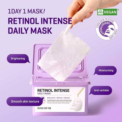 Retinol Intense Daily Mask 30 Stück + ZUFÄLLIGES GESCHENK