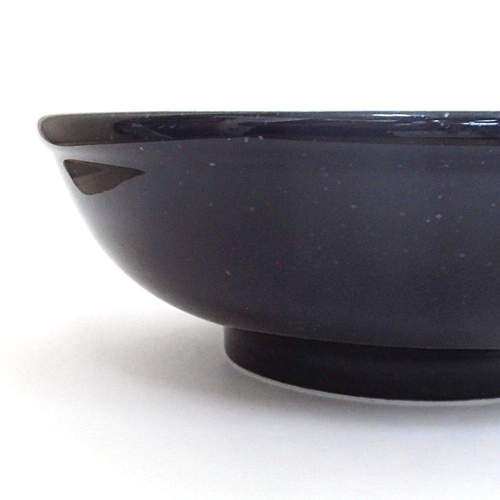 Ramen bowl Extra large 25cm bowl Tamakadai bowl Black New Chinese Minoyaki 8.0