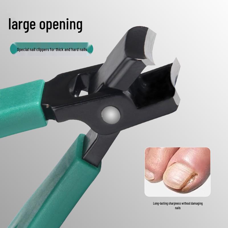 Anti-Splash Oblique Head Nail Clippers for Thick Nails – Cross-Border Tools