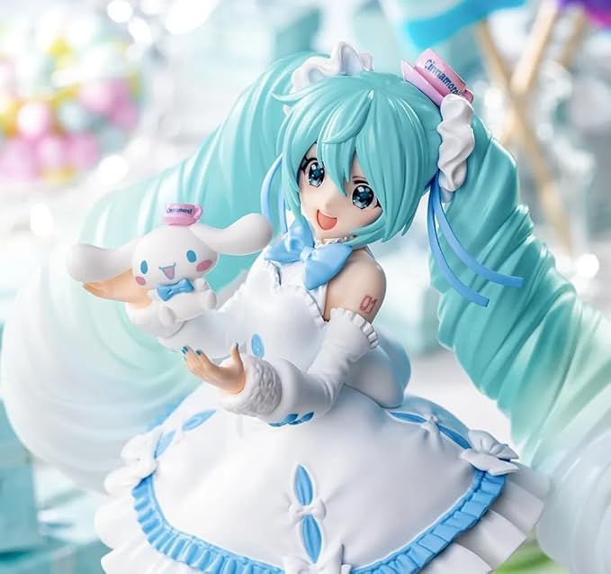 Hatsune Miku-Serie Luminasta Hatsune Miku x Cinnamoroll Weißes Kleid Figur Insgesamt 1 Typ Offizielle 19cm Ver. Ca.