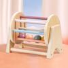 Color Shape Cognition Ball Drop Kids Toy Wooden Ball Busy Drum Toy  Birthday Present