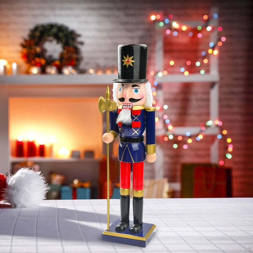 Nutcracker Ornaments Christmas Decoration Classic Style Traditional Wooden