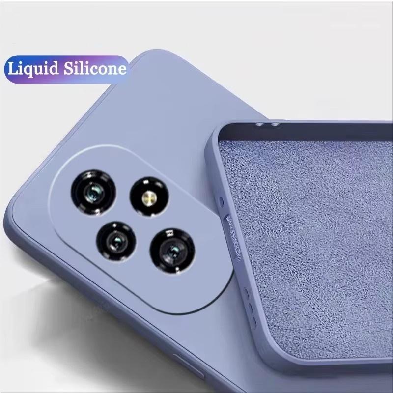 Для Honor 200 Чохол Накладка Huawei Honor200 Honor 200 Capas Новий Протиударний Бампер TPU Розкішний Рідкий Силікон М'який Fundas Honor 200