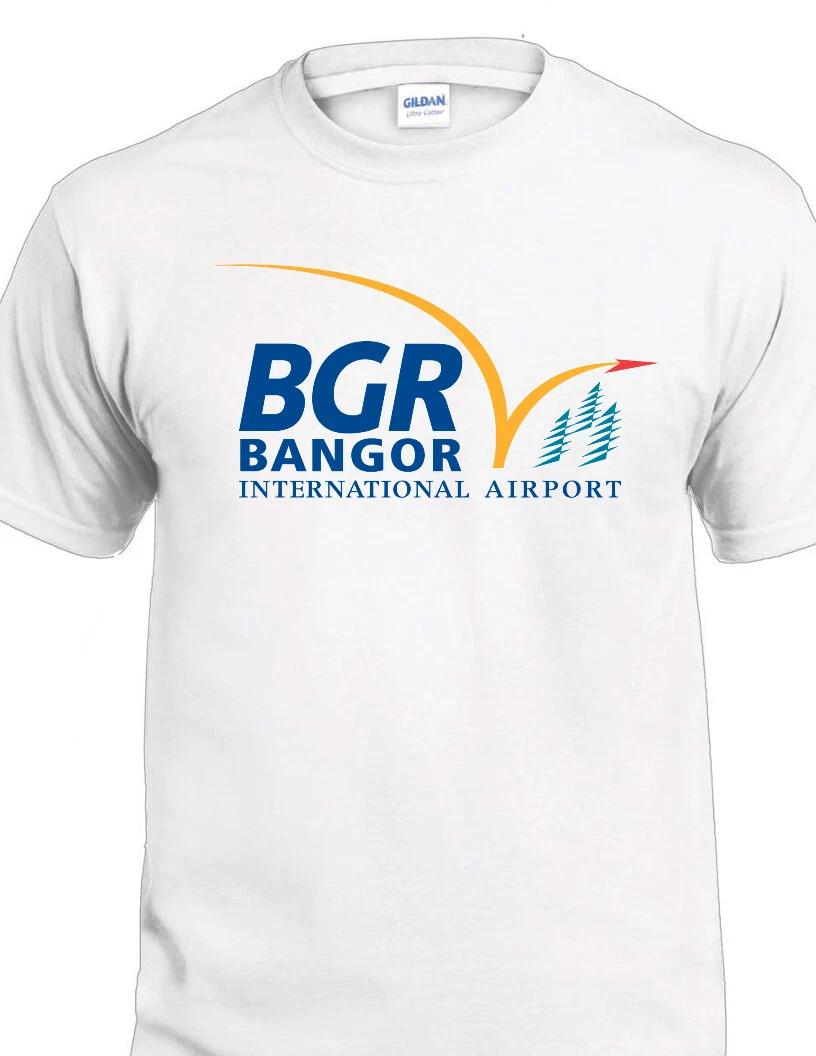 Bangor International Airport T-Shirt Penobscot County Maine BGR ME Tee Shirt M