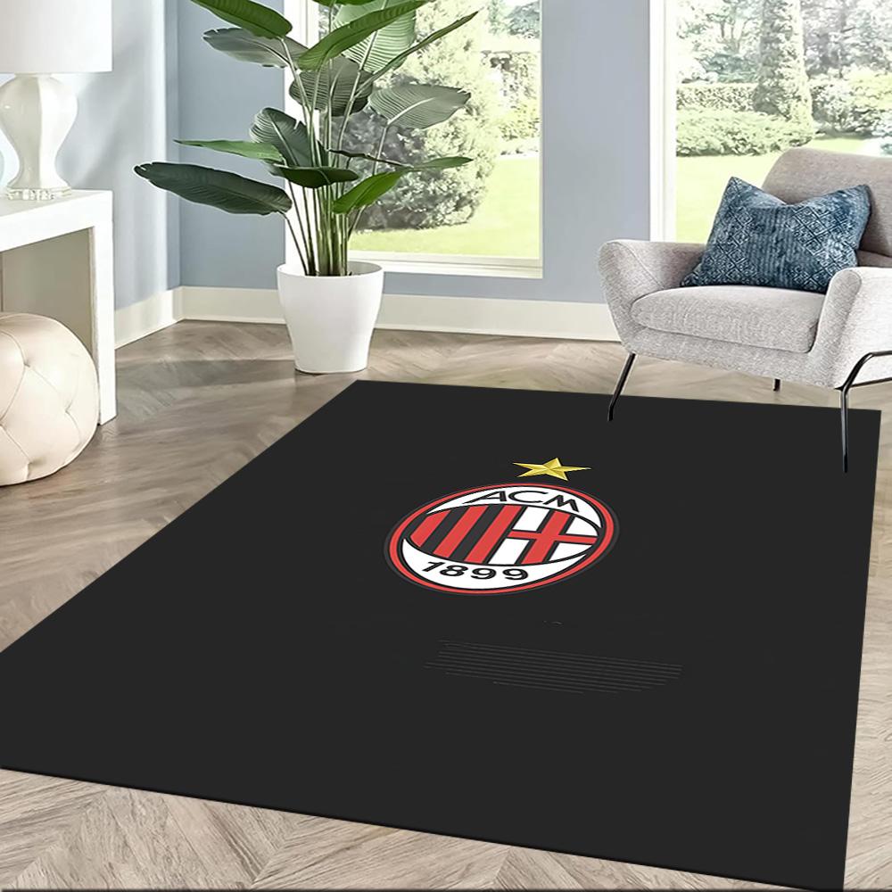 Ac Milan Floor Rug Office Rug Design For Dormitory Kitchen Entryway Bedrooms Antislip Rug Office Home Decor Perfect Birthdaychristmas Gift Idea
