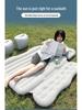 Inflatable Car Back Seat Mattress - Folding Travel Bed for Sedan