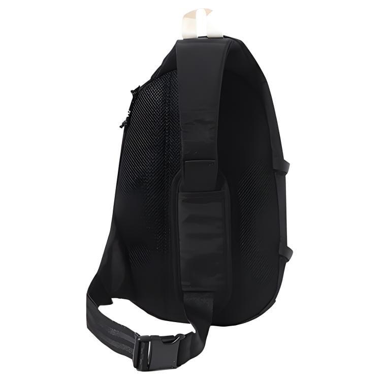 Fila Nylon Shoulder Bag, Crossbody Bag, Sling Bag Unisex Black FS3BCF6325XBLK