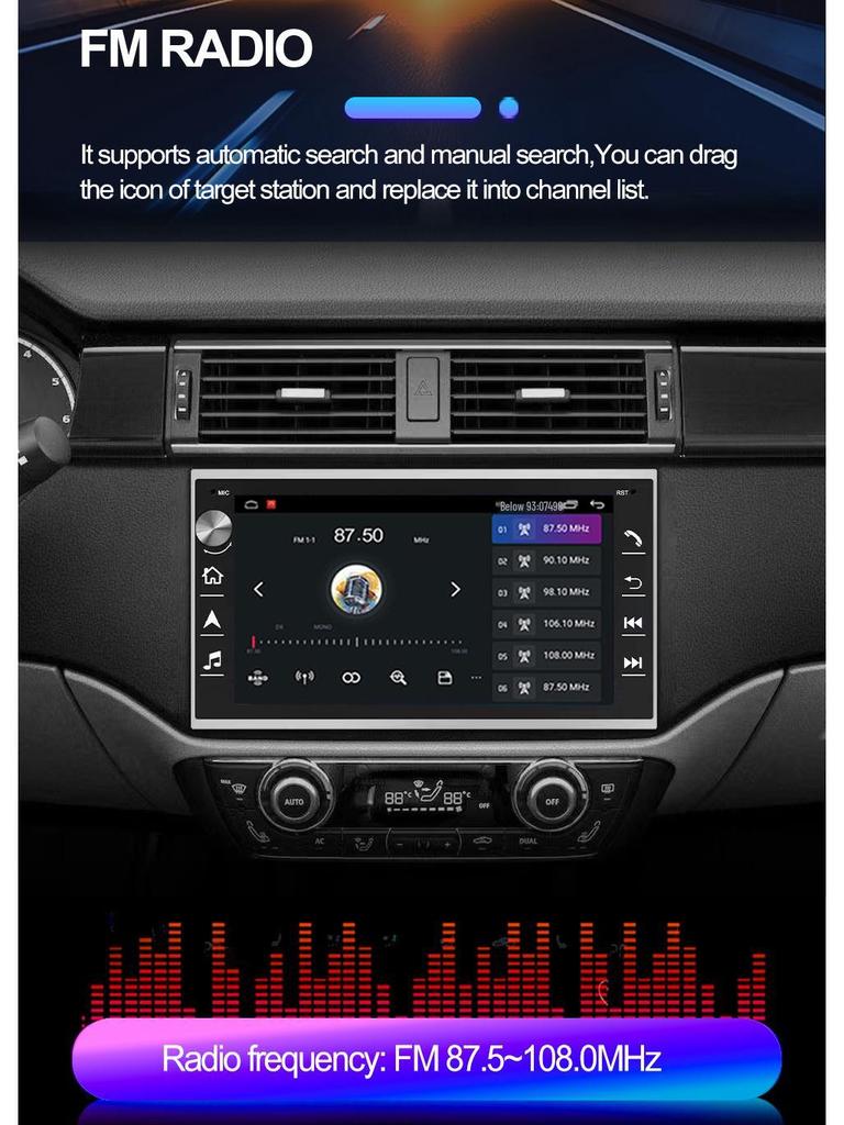 Volkswagen Passat Lingyu Android Car Navigation with Bluetooth, GPS, HD Backup Camera & CarPlay