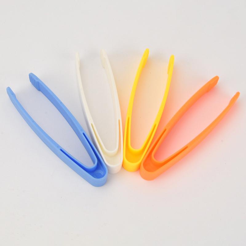 Düz Başlıklı Plastik Cımbız Kozmetik Cımbız İlk Yardım Seti Cımbızı Medikal Aletler Cımbız Toptan Büyük Beyaz Klips