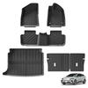 SMABEE RHD for MG 4 MG4 EV 2022-2024 Car Floor Mats Trunk Pad TPE 3D Foot Pad All Weather Right Hand Drive Black