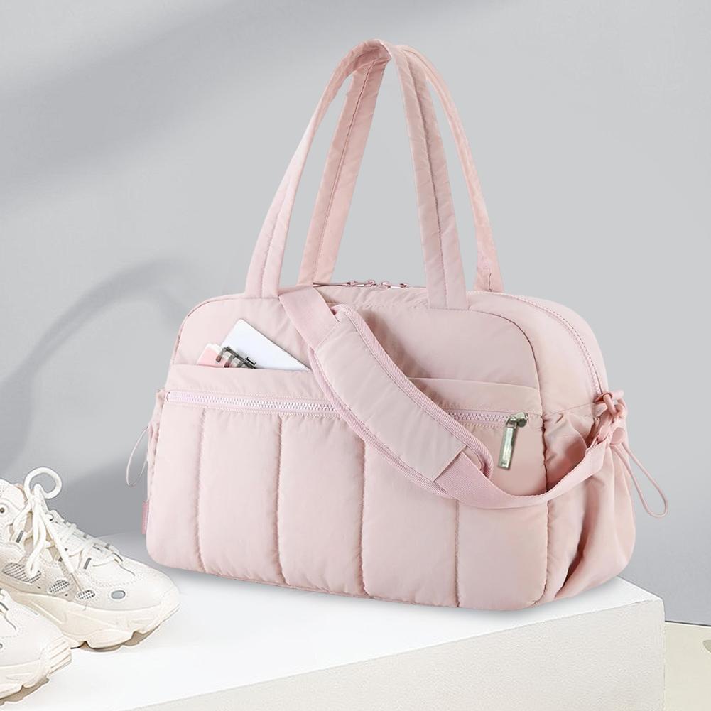 Women Travel Duffel Bag with Wet Pocket Gym Tote Bag Large Capacity Carry-On Luggage Bag Outdoor Travel Hiking Carry Bag
