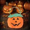 Halloween Pumpkin Candy Holder Plush Cloth Storage Pouches Christmas Party Treats Bag For Kids Candy Chocolate Storage