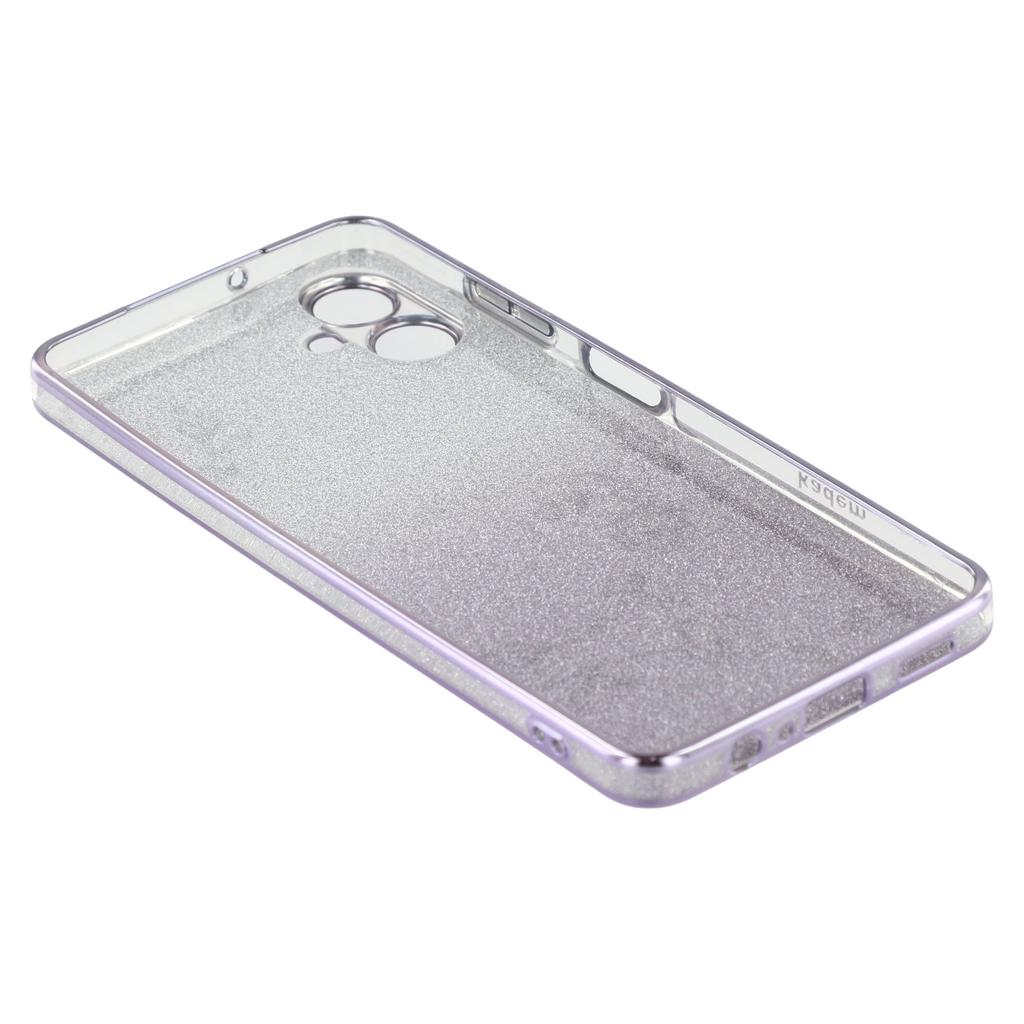 KADEM Etui do Samsung Galaxy A06 4G Wzór kwiatowy TPU Gradientowe Pokrowiec na telefon z smyczami