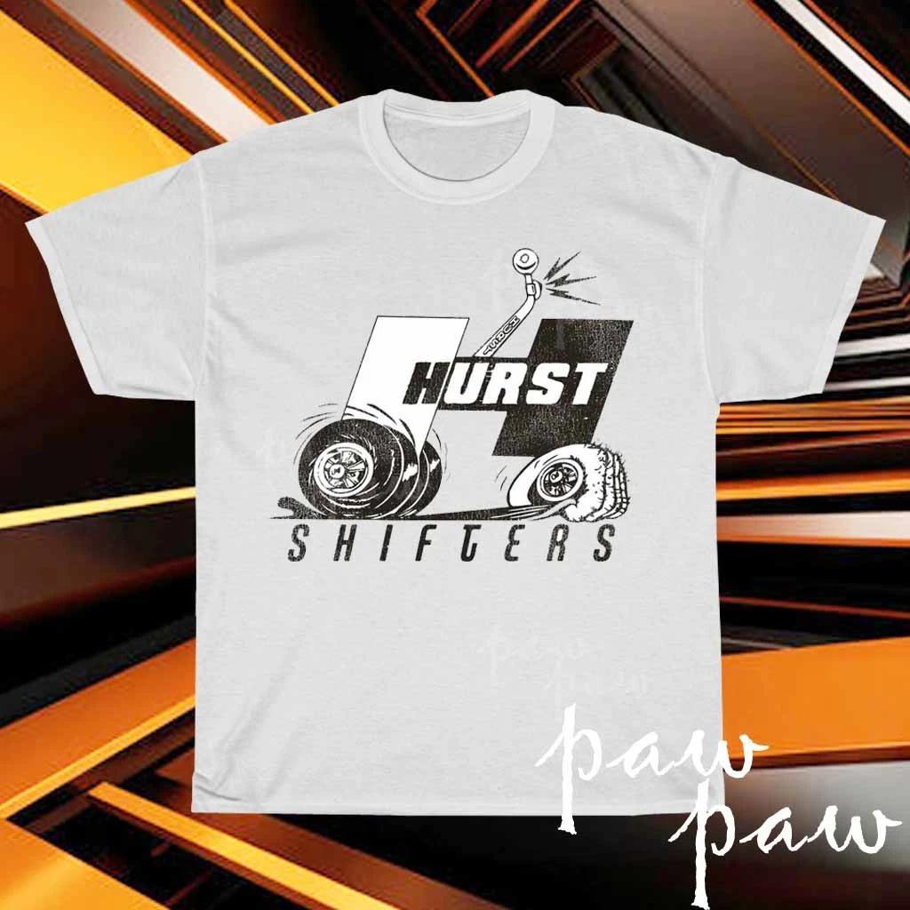 New Hurst Floor Shifter Logo Design Logo American T-Shirt Funny Size S to 5XL M
