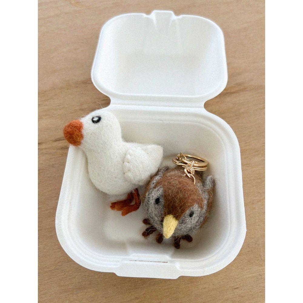 MGR Nepal Wool Duck Keyring