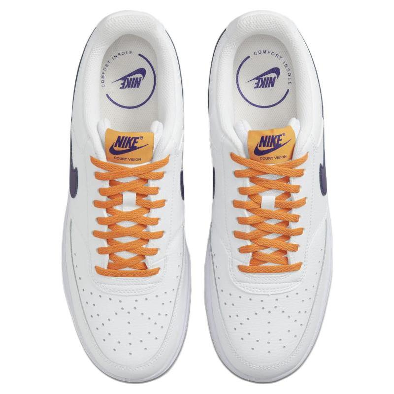 Nike Court Vision Low White Light Curry Electric Purple DM1187-103